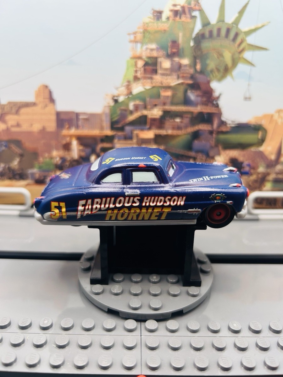 Used Disney Pixar Cars Color Changers Fabulous Hudson Hornet Blue