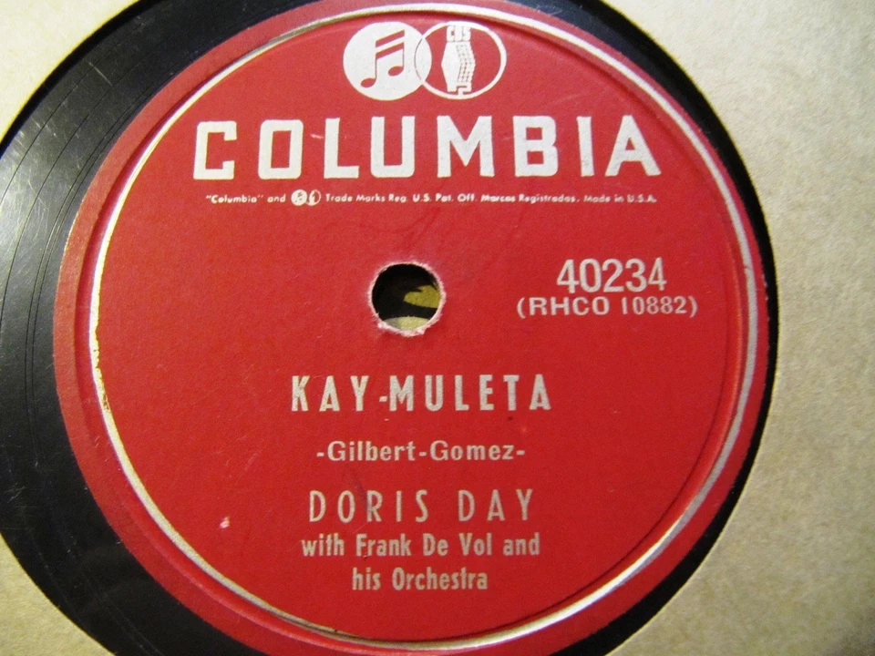 Jim Flora DORIS DAY LATIN Conga KAY MULETA Someone Elses Roses DeVol COL 40234 - Image 3 of 4