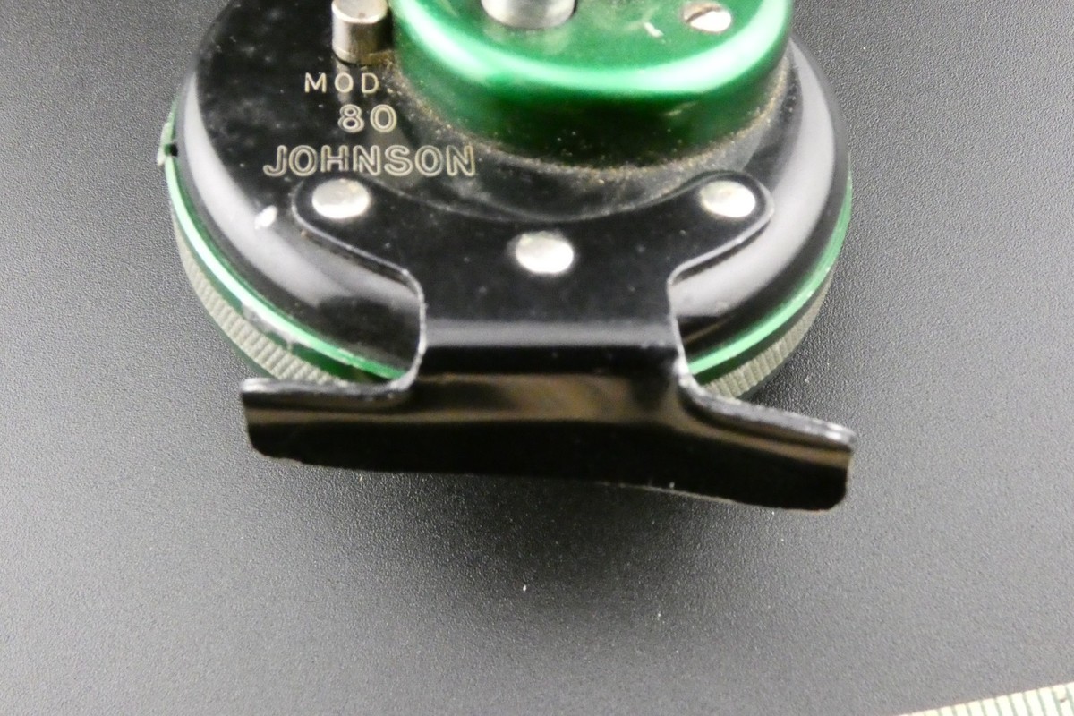 Moulinet De Pêche à La Mouche Vintage Johnson Sidewinder Modèle 80 - USA, Années 50