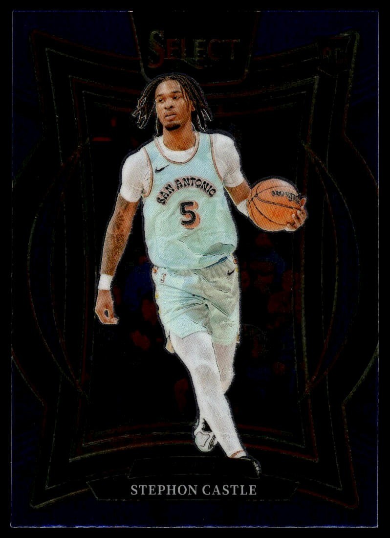 2024-25 Panini Select #72 Stephon Castle Blue (Retail) RC RC