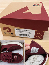 Billy Shoes - children's size 13 - wine low-top- new in box