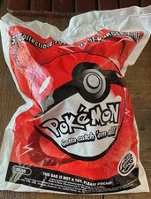 Pokemon Burger King Collectible Toy 00-18 Sealed 1999 Vintage Pokeball. 1 Bag.
