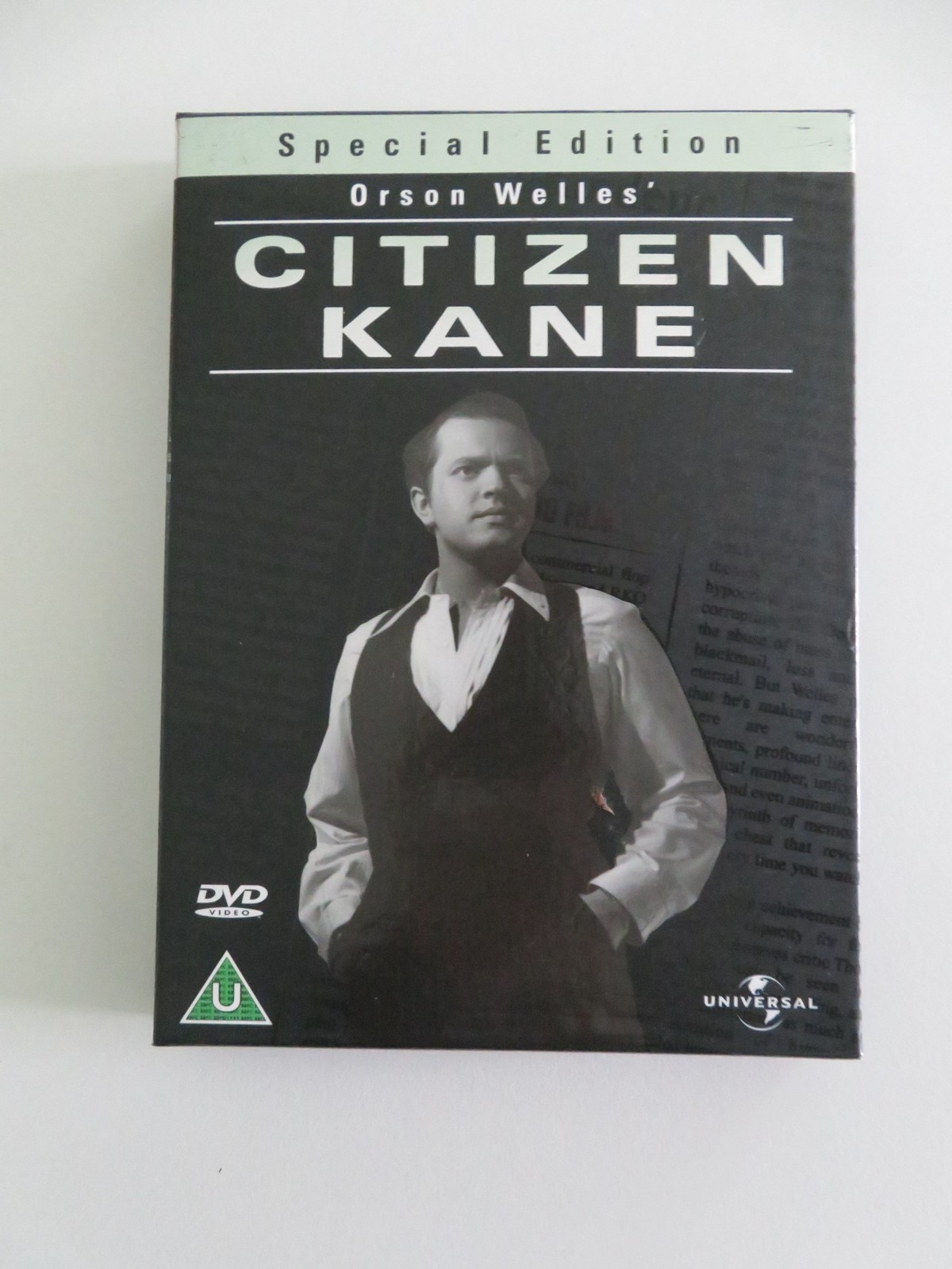 CITIZEN KANE - C SPECIAL EDITION (DVD) JOSEPH COTTEN ORSON WELLES 1941 REGION 2