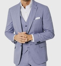 Tommy Hilfiger Men's Modern Fit Blue Sport Coat 38 R NEW 275 COBO1AS60005