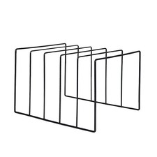 for LP Record Rack Exhibit Book Magzine Holder Record Collection Storage Shelf S