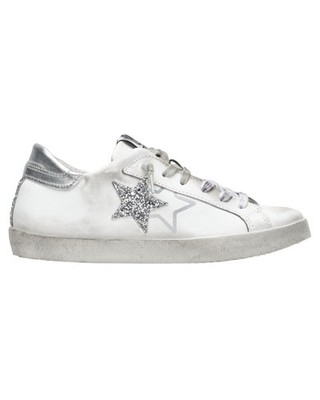 Schuhe Sneaker 2Star One Star 2Sd4205 Damen Weiß/Silber