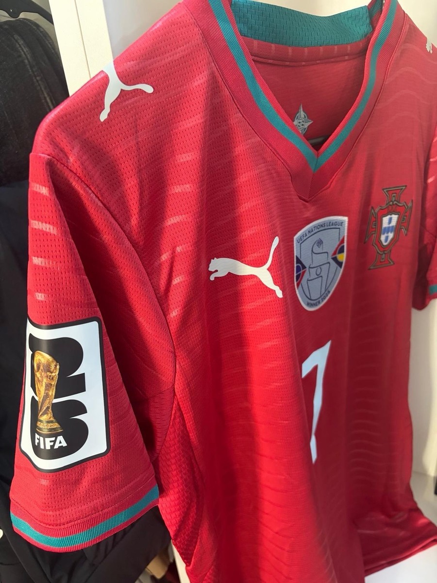 PUMA Portugal Cristiano Ronaldo #7 Jersey S Red Nations League
