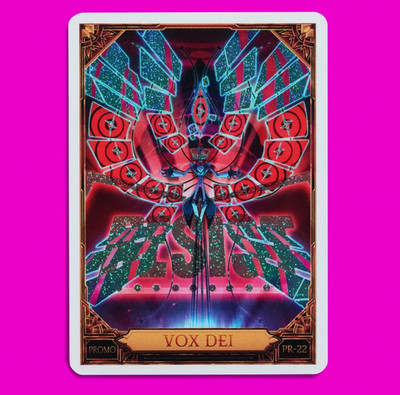 Hazbin Hotel Trading Card - Vox Dei Promo Pr-22 - SEALED - IN HAND