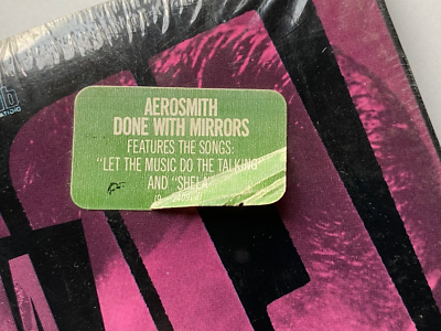 Aerosmith Done With Mirrors CD Original Pressing Japan