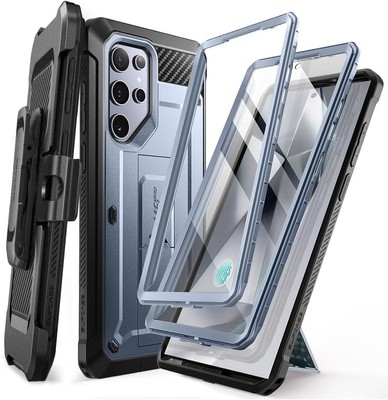  SUPCASE GALAXY S24 ULTRA [UB PRO] SCHUTZHÜLLE COVER CASE MIT SCHUTZGLAS [BLAU]