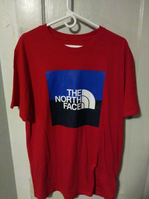 Mens Red The North Face T Shirt Xl Pocket Flash Dry Flashdry With s For Sale Online Ebay