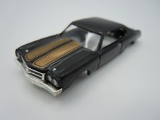 MODEL MOTORING BLACK  GOLD '70 CHEVELLE SHELL  NEW  FITS AURORA TJET