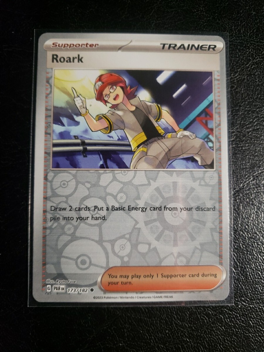 Roark 173/182 Paradox Rift Reverse Holo Uncommon Pokemon Card Roark 173/182 Paradox Rift Reverse Holo Uncommon Pokemon Card