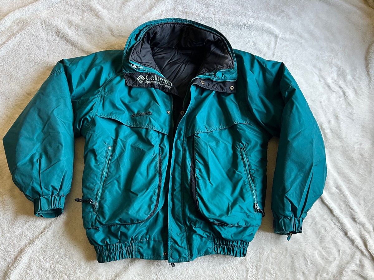 Mens Vintage 90s Columbia Bugaboo 3 in 1 Ski Jacket With Fleece