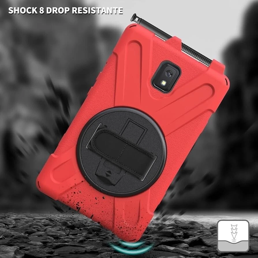 3-in-1 Shatter Resistant Shell for Samsung Galaxy Tab Active 3 T570/575 Drop-pro - Image 4 of 4