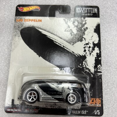 2020 Hot Wheels Premium Led Zeppelin Complete Set/5 Real Riders