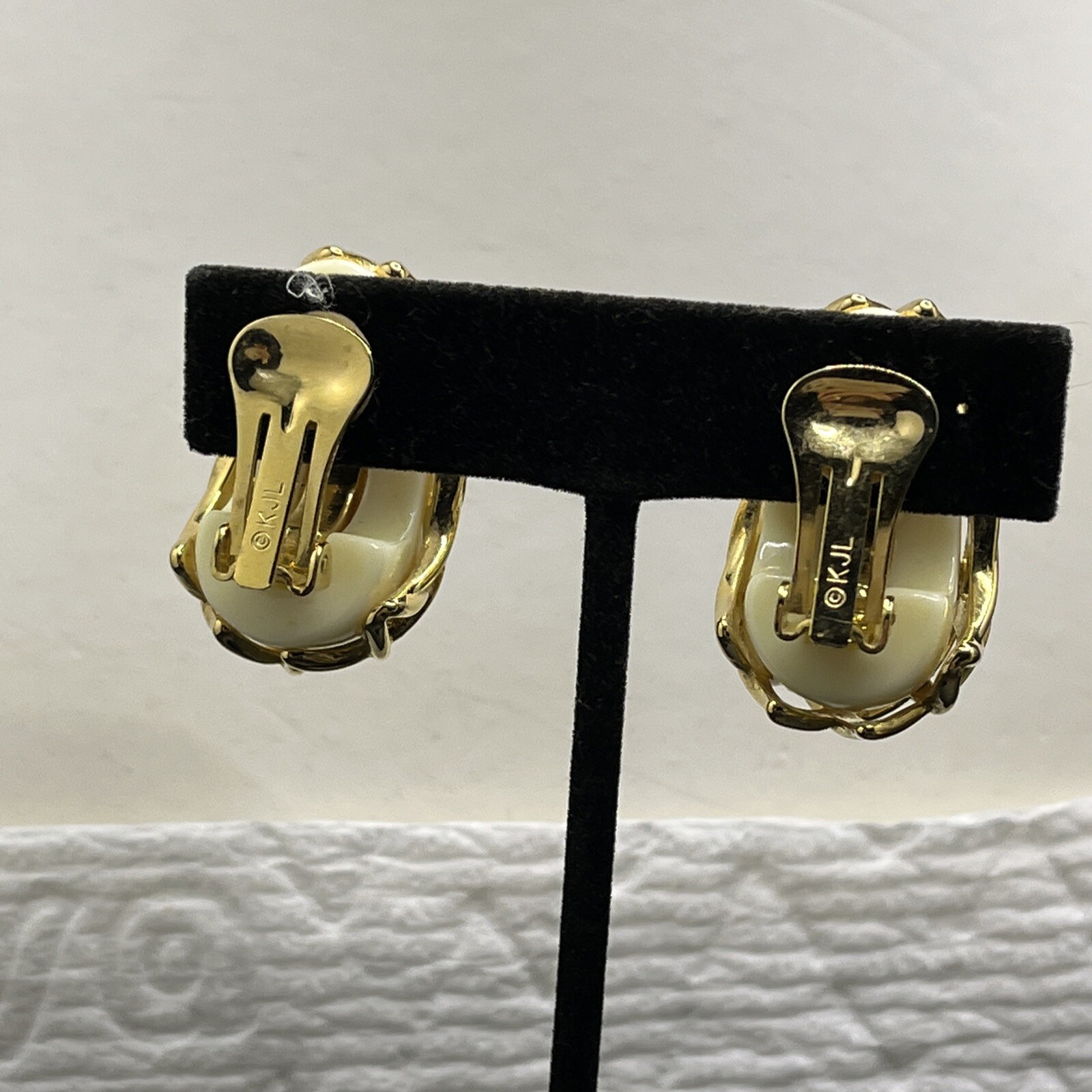 Vintage KJL Kenneth Jay Lane Earrings - image 3