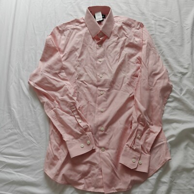 Express Mens Pink Dress Shirt Small
