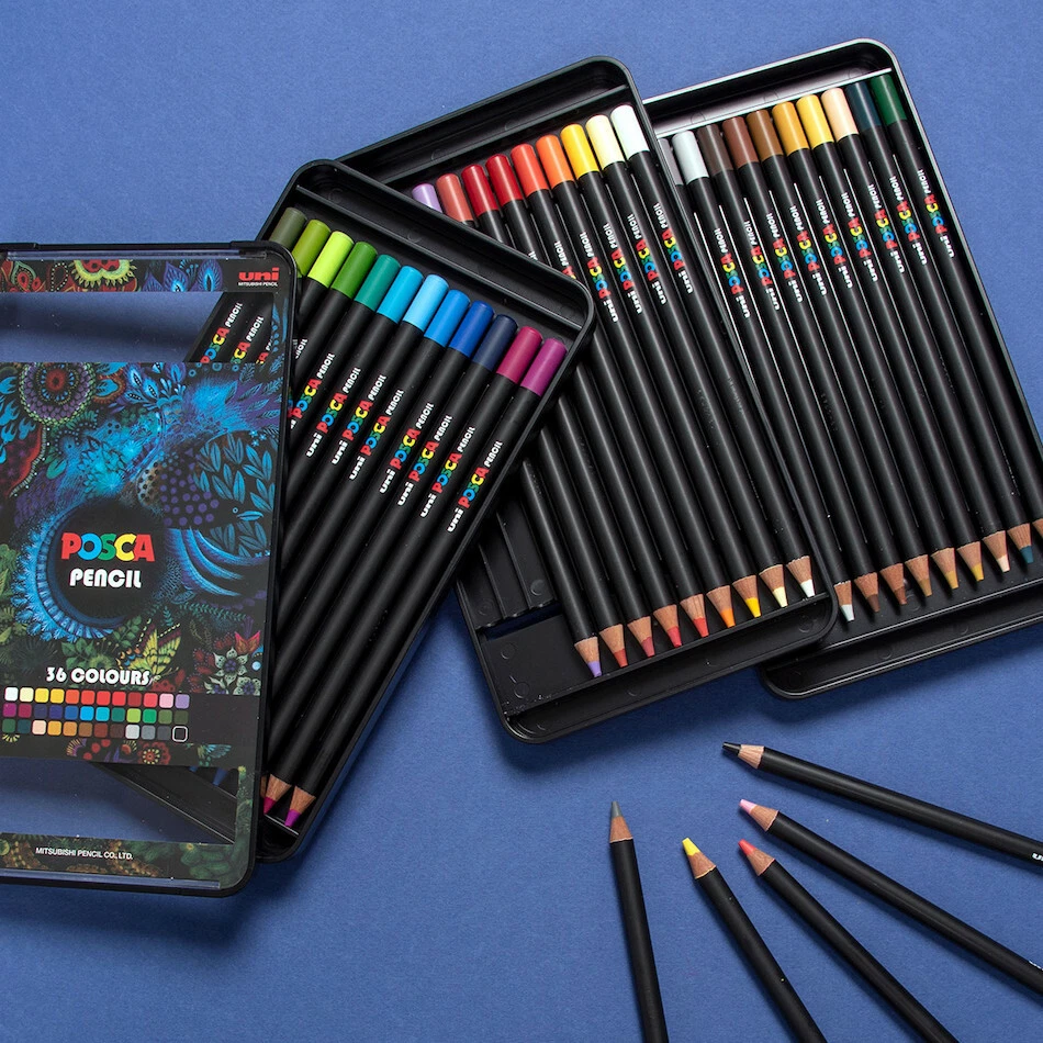 POSCA Pencil - 36 Count Colored Pencil Set