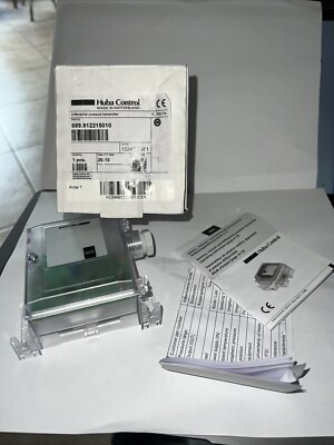 NEW GENUINE Huba Control 699.9122150010 DIFFERENTIAL PRESSURE TRANSMITTER