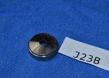 Used: King Cornet/trumpet piston casing lower/bottom Nickel screw cap #J23B