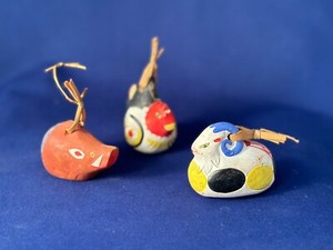 Japanese VTG Clay Bells (set 3) Modern