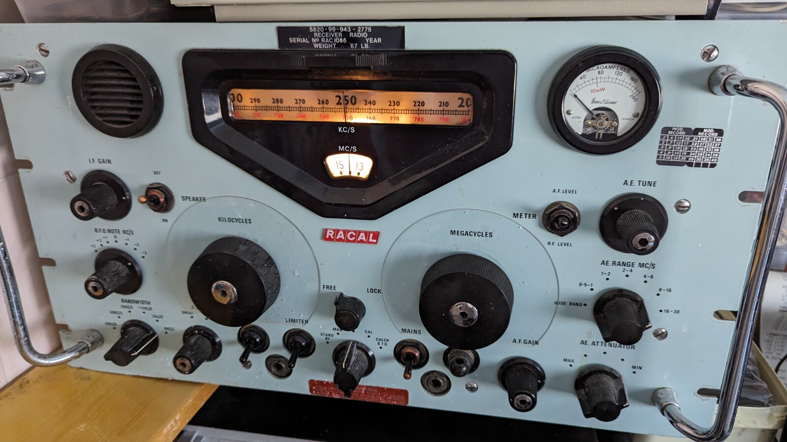 Racal RA17 HF general coverage receiver eBay