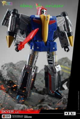 Dx9 Toys War In Pocket Xtal-20 Bombardier Skyer Action Figure Toys