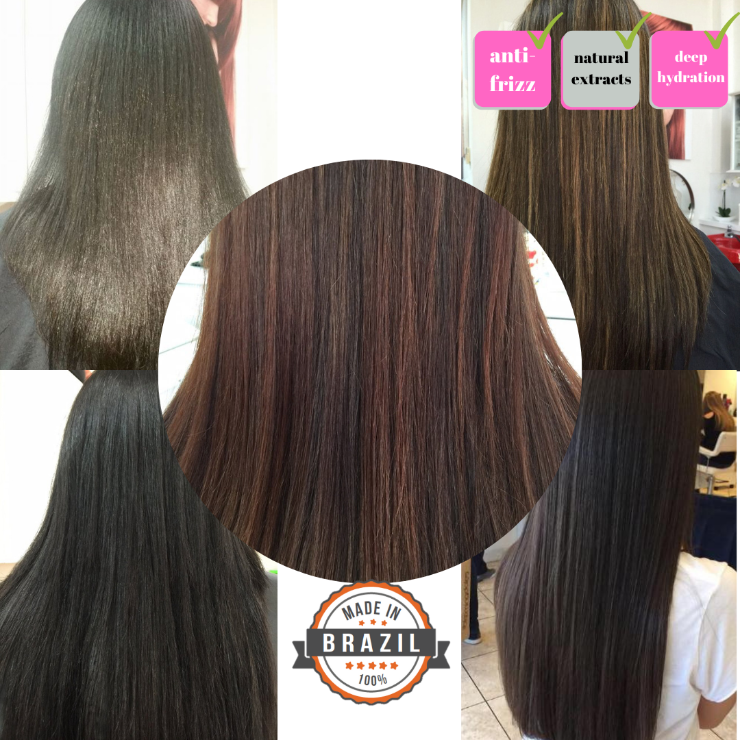 Hair Botox Treatment Brazilian Hair Mask Restoration Deep Hydration 8oz  KERAZON 707137543621 | eBay