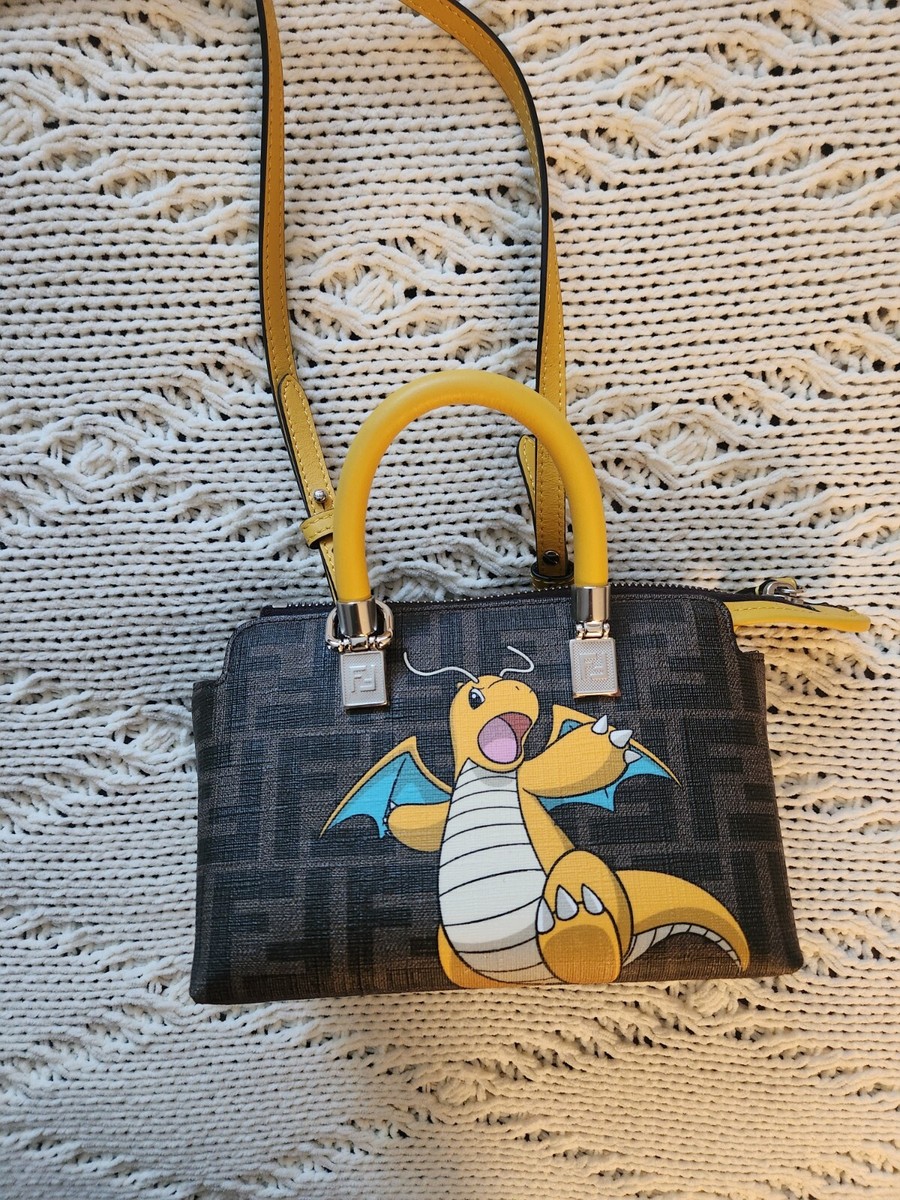 FENDI x FRGMT x POKÉMON The Way Mini bag brown FF | eBay 