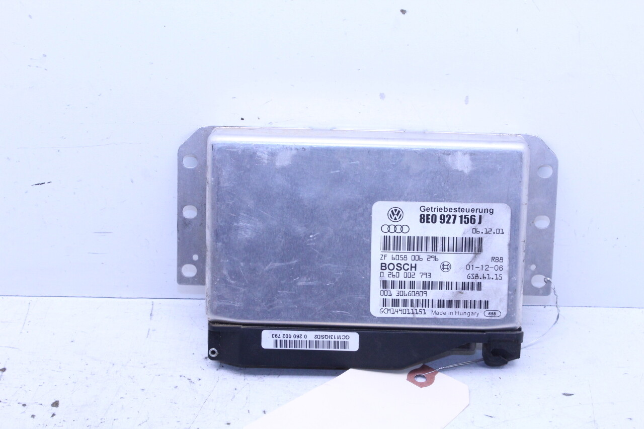 2002 Audi A4 Transmission Control Module TCU TCM 8E0927156J eBay