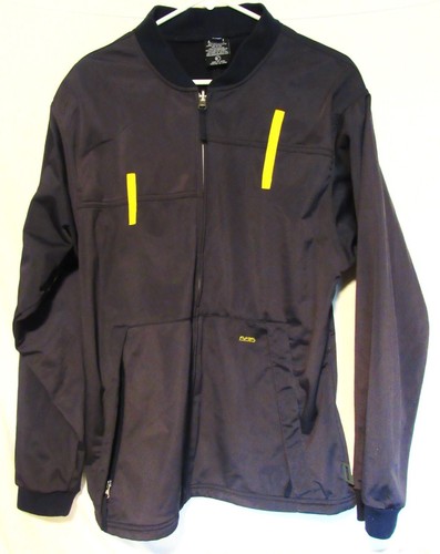 686 Lightweight Snow/Ski Jacket w/Reflective Strips and Pockets -Black, Size Lrg