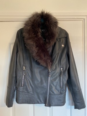 biker jacket size 16