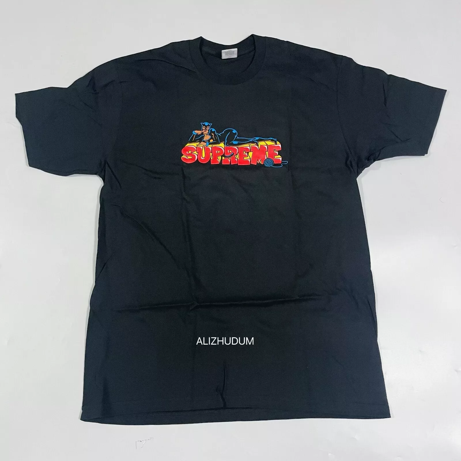TEE SHIRT SUPREME FW22 CATWOMAN NOIR DS TAILLE S XXL