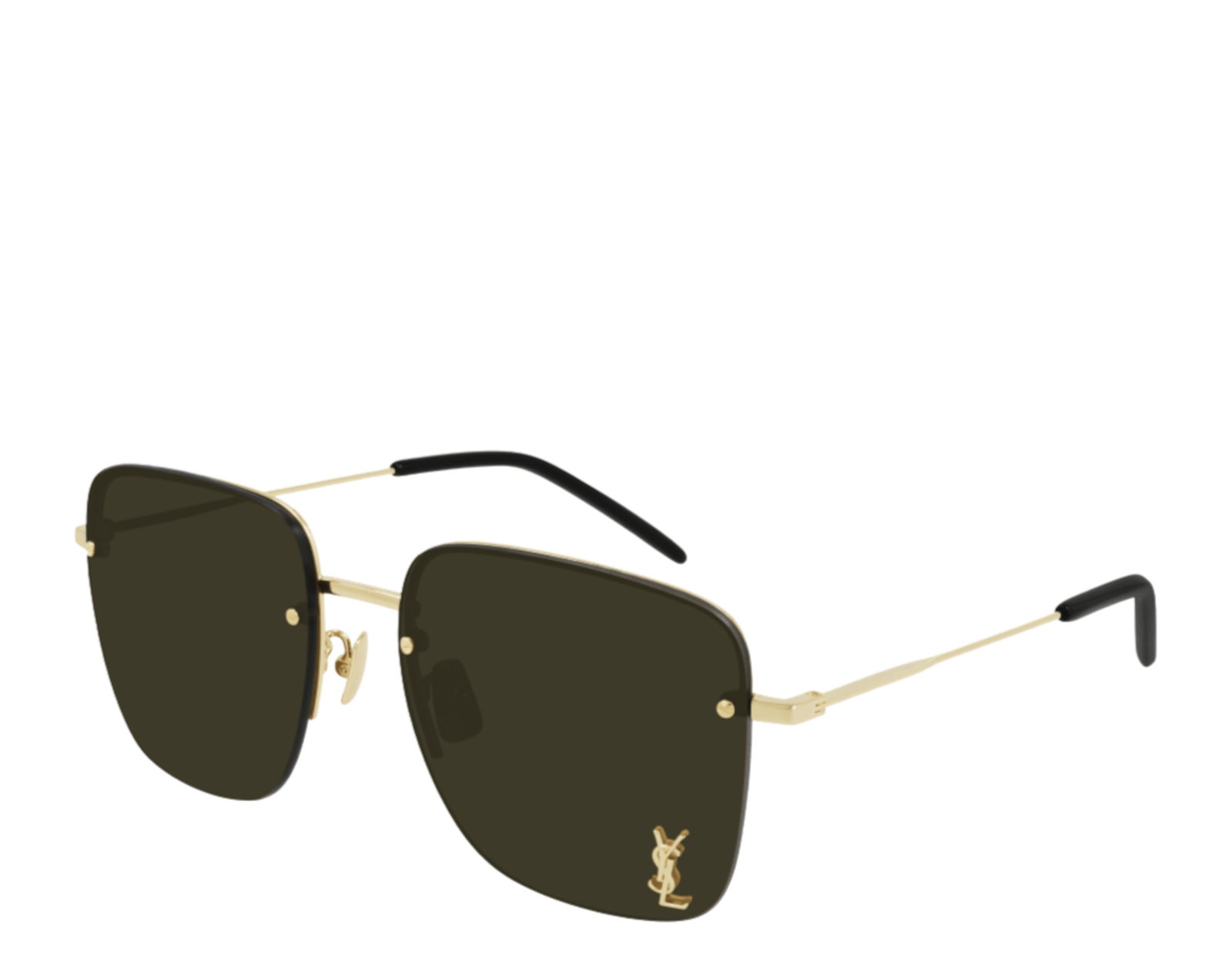 Saint Laurent SL 312 M 006 Occhiali da sole donna Flash oro marrone