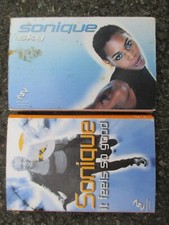 2x Tapes SONIQUE It feels so Good  Sky 3 Track Audio Cassette Single
