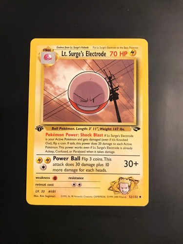 Complete Your Set - 1st Edition Gym Challenge WOTC 2000 Pokemon Cards - Pick - Picture 44 of 137