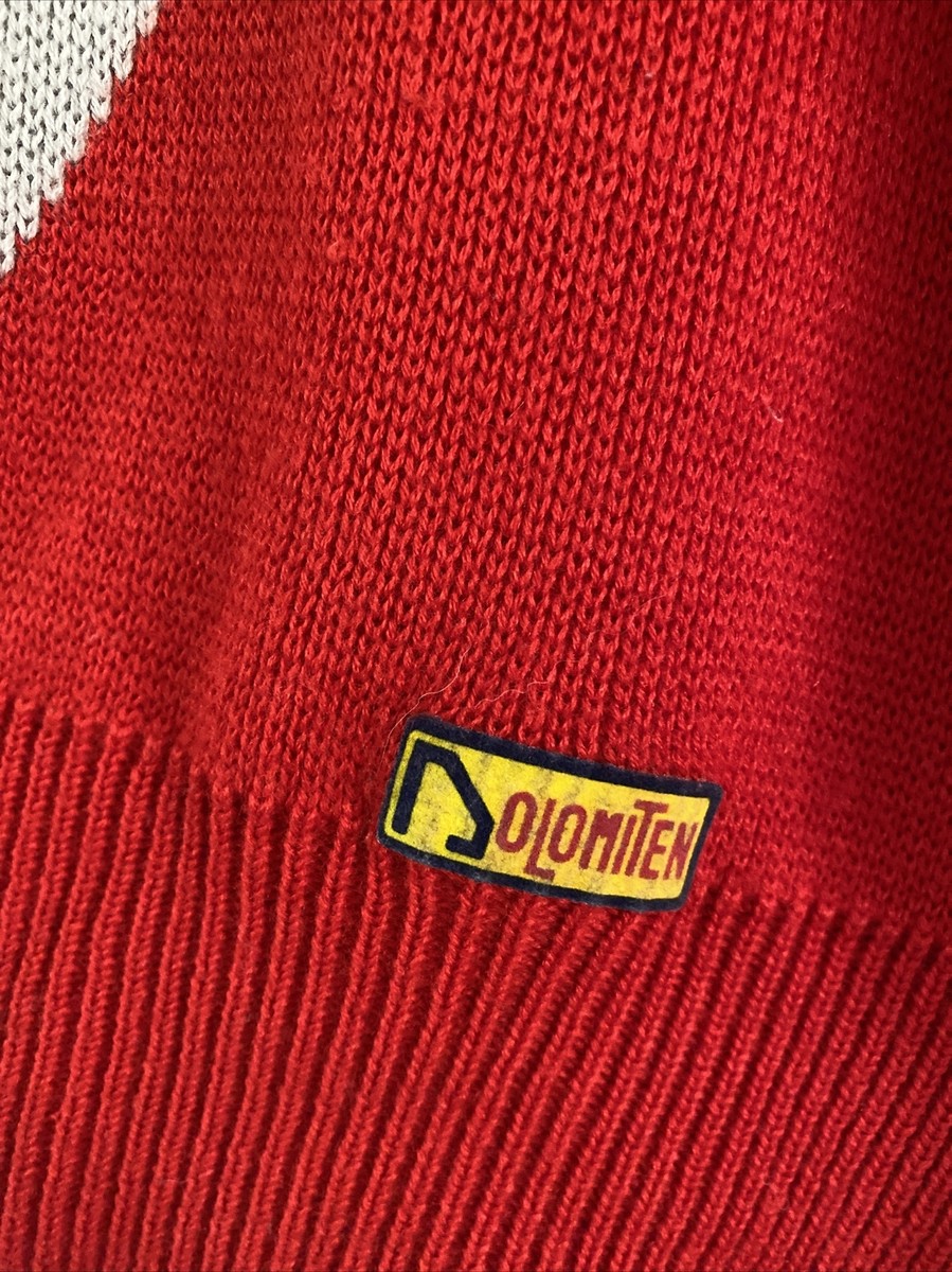 Pull dolomiten ビンテージ スキーセーター　超レア Vintage 70's Dolomiten sportswear Pull Wool blend Men's Red