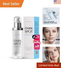 Brightening Dark Spot Serum for Flawless Skin - Safe for Sensitive Skin, 1 Fl Oz