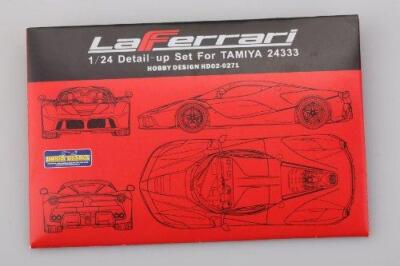 HOBBY DESIGN 1/24 La Ferrari detail up set for Tamiya from Japan