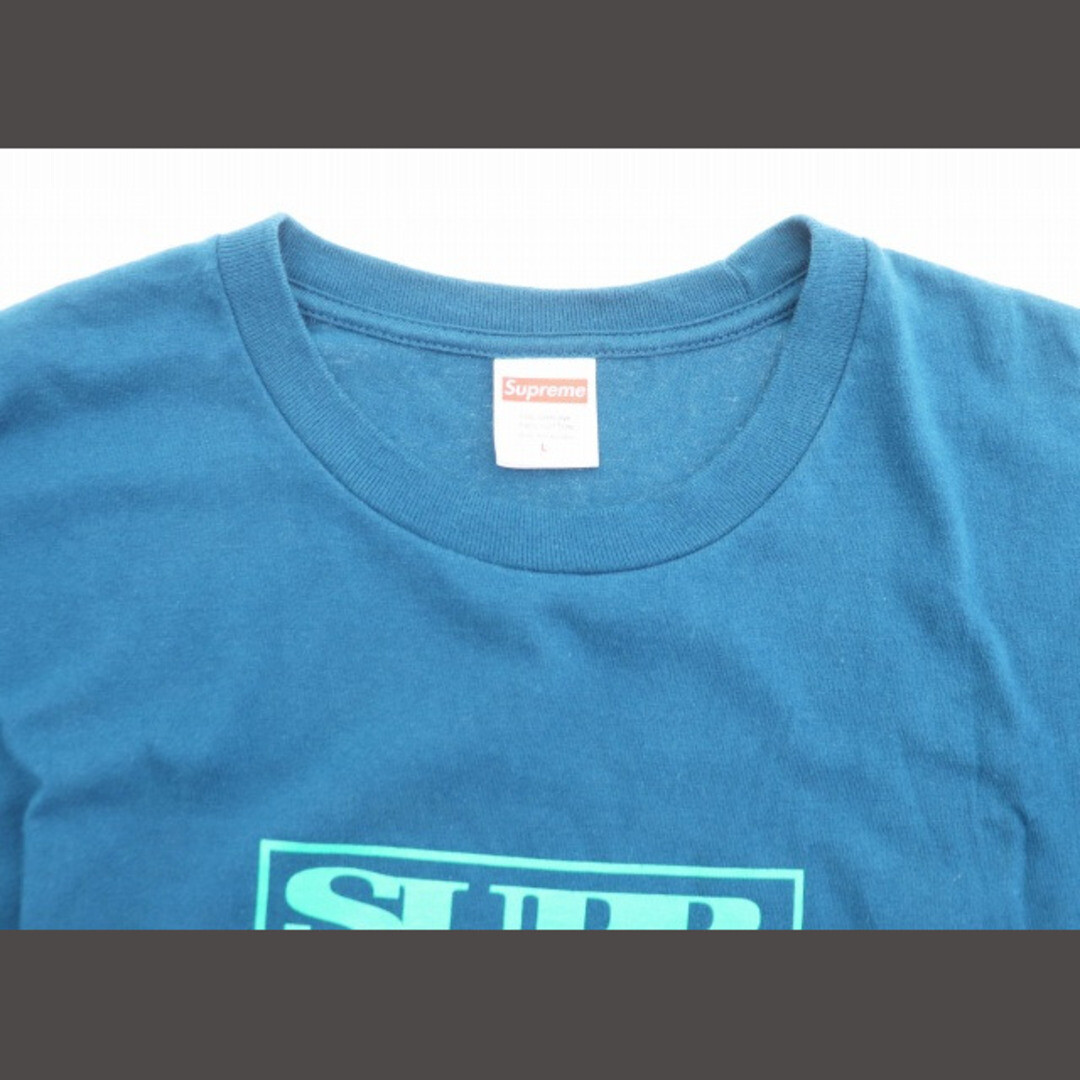 Supreme 24AW Connect Tee Indigo Short Sleeve T Shirt L Navy