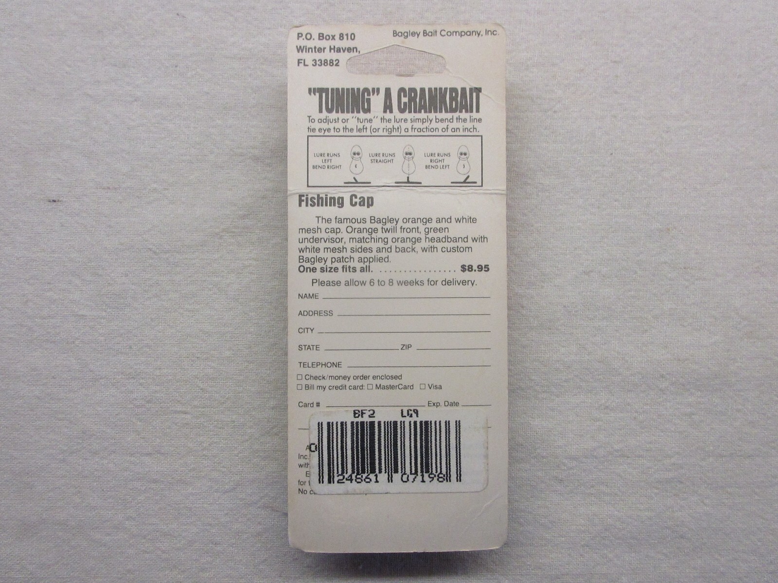 Vintage Bagley BFlat 2 Color LG9 Lime Green