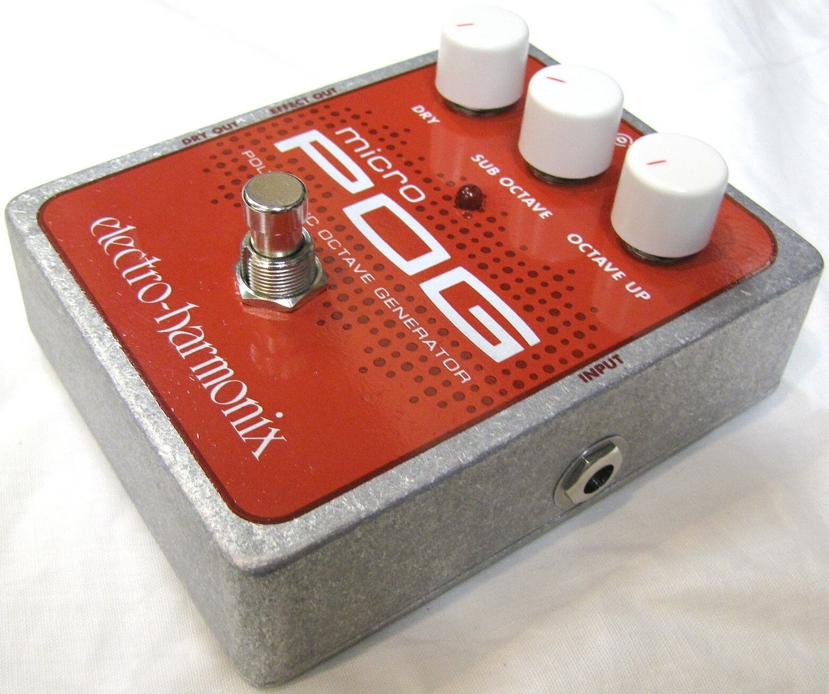 electro-harmonix micro POG ギター エフェクター Electro-Harmonix Micro POG - YouTube