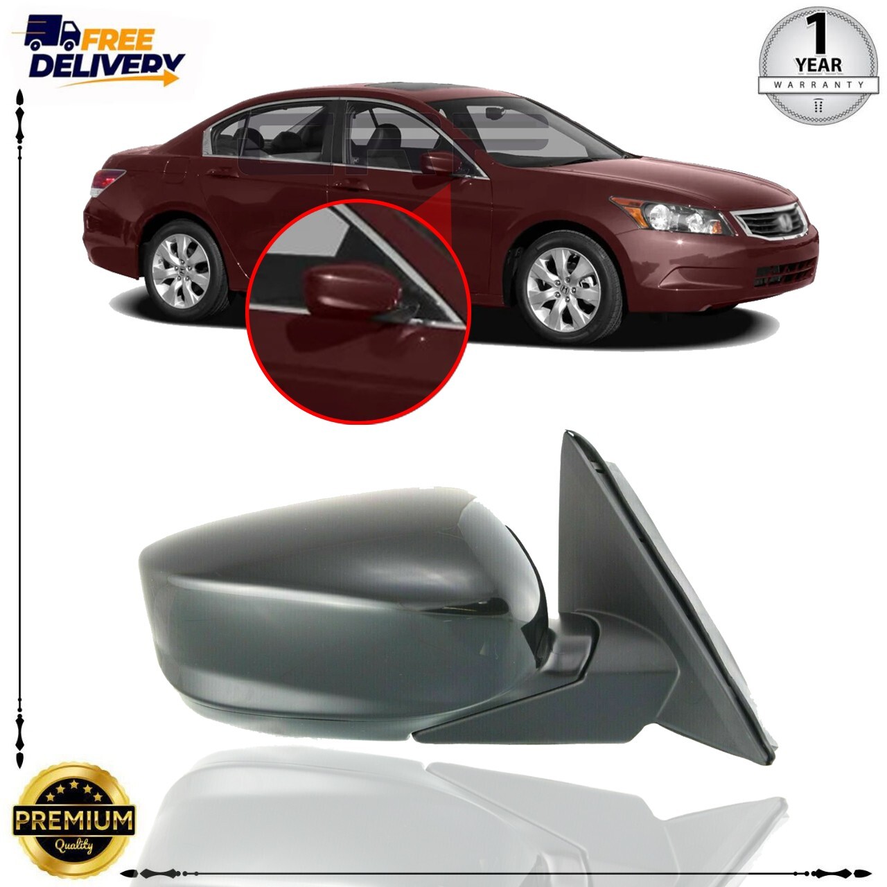 Front Engine Splash Shield Under Cover For 2013-2015 Honda Civic – Direct Fit, 10-Year Warranty, LKQ