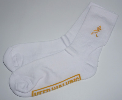 Johnnie Walker Socken Gr.38-41 Flasche Sommer witzig Strümpfe Weiß Whiskey Neu