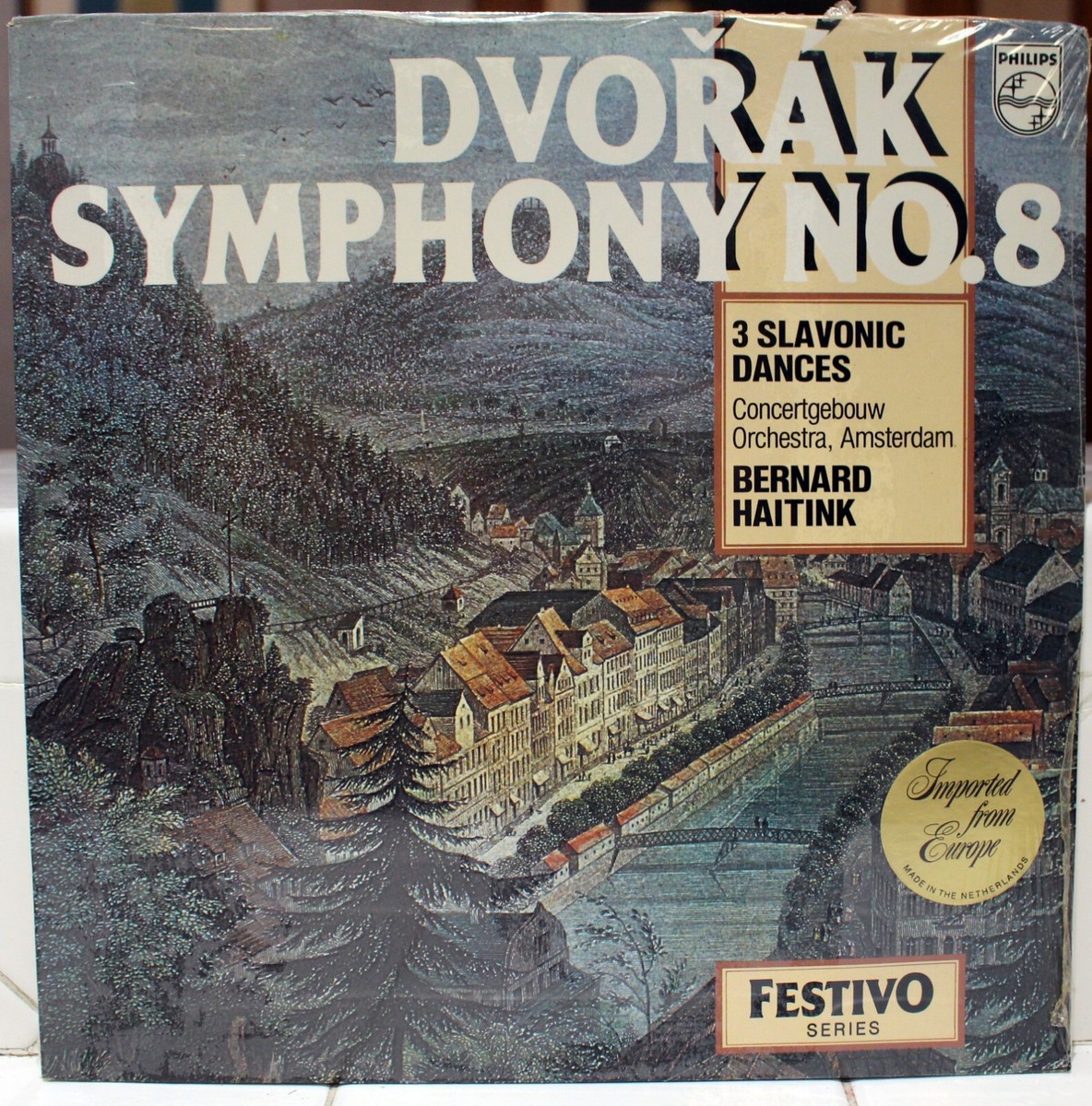 Classical LP- Bernard Haitink- Dvorak Symphony No. 8- Philips