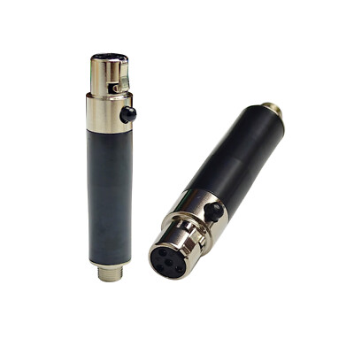 Microphone Adapter 3.5mm Sennheiser to Shure TA4F mini Female connector New