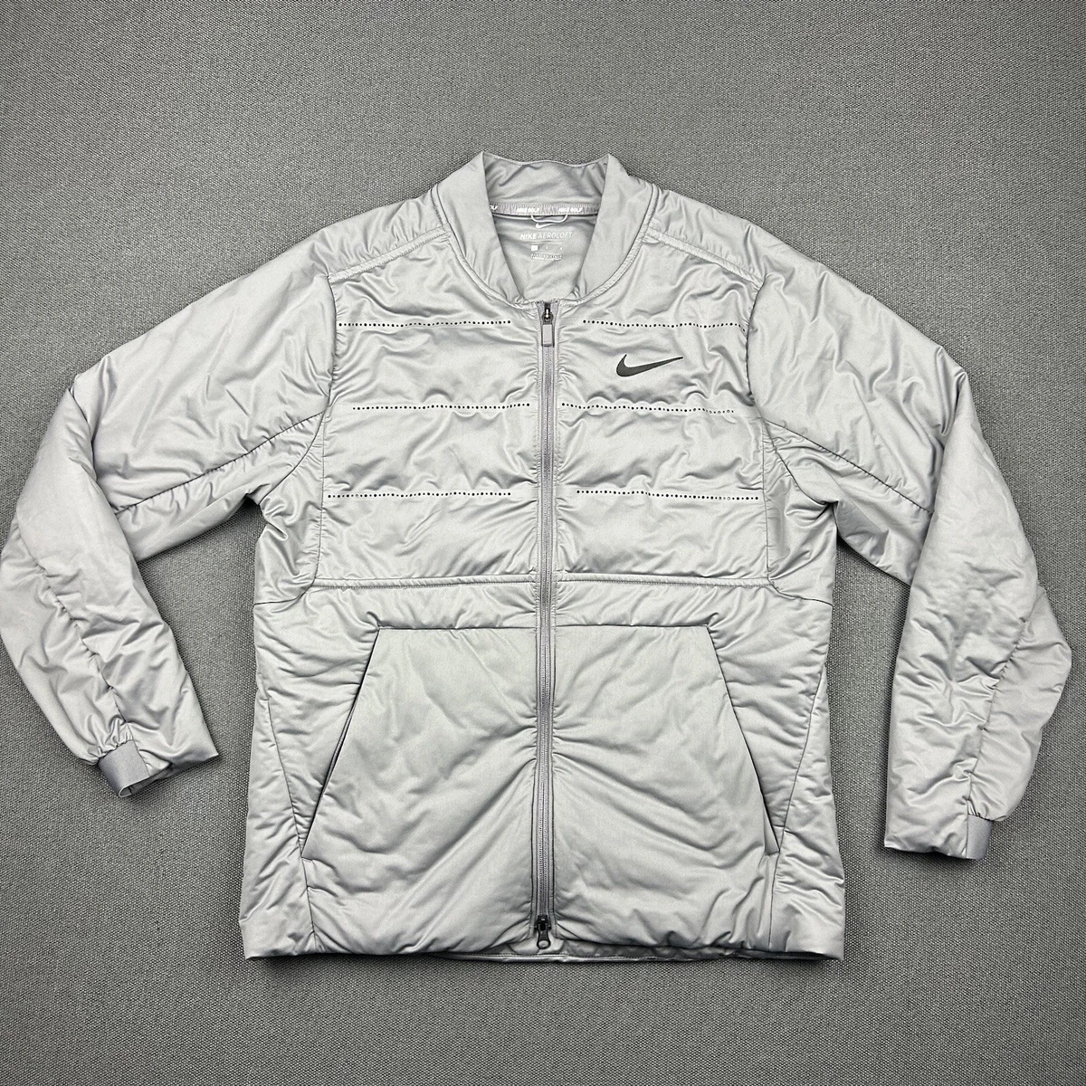 Nike aeroloft hotsell jacket grey
