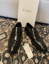 Men’s Dark Brown Versace Dress Shoes 41