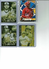 2021 Topps Fire Baseball Washington Nationals Team Set (7) Base Cards +++